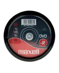 DVD-R4.7Gb, MAXELL 16x, 50 db/henger