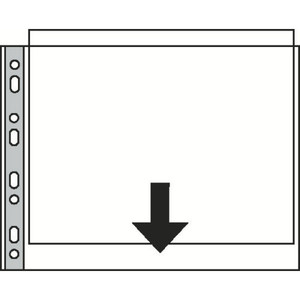 Lefűzhető genotherm A3, 85mic, ESSELTE, 10 db, fekvő, narancsos