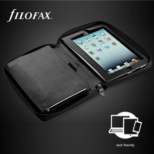 Filofax Pennybridge A5, Tablet iPad 2-3-4, fekete