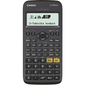 Számológép CASIO FX-350CE X, tudományos, 379 funció, fekete