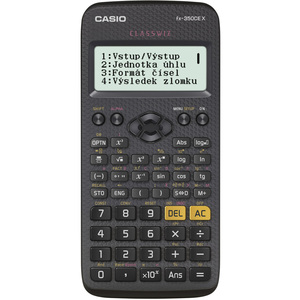 Számológép CASIO FX-350CE X, tudományos, 379 funció, fekete