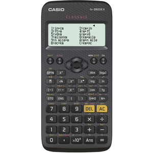 Számológép CASIO FX-350CE X, tudományos, 379 funció, fekete