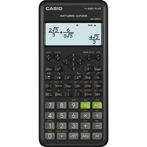 Számológép CASIO FX-82ES Plus tudományos, 252 funkció, 10+2 számjegyű