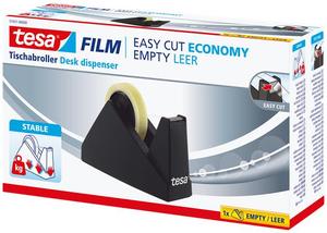 Celluxtépő 25mm x 66m, TESA Easy Cut Economy, asztali, fekete