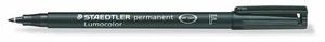 Alkoholos filc STAEDTLER Lumocolor 318, F 0,6 mm, fekete