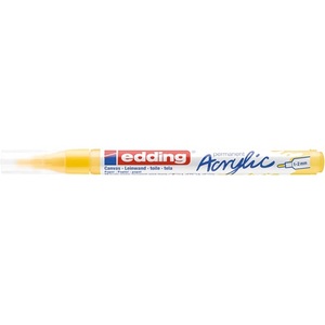 Akril marker, EDDING 5300, F (1-2 mm), Traffic Yellow (905)