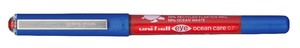 Rollertoll UNI UB-157 Rop Ocean Care, 0,7 mm, piros