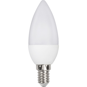 LED izzó, E14, 6W, gyertya, RETLUX RLL 259, 470 lm, meleg fehér