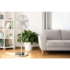 Ventilátor, 40 cm, SENCOR SFN 4040SL, álló, ezüst